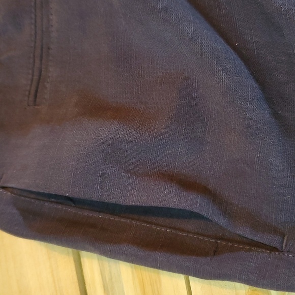Anne Klein linen blend pants. - Picture 3 of 9